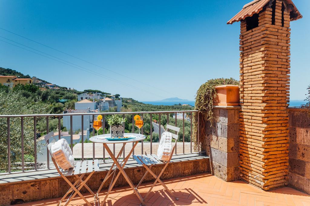 Villa Carolina Sorrento Private Heated Mini Pool And Sea View Exterior photo